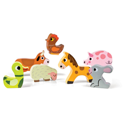 JANOD - Farm Chunky Puzzle